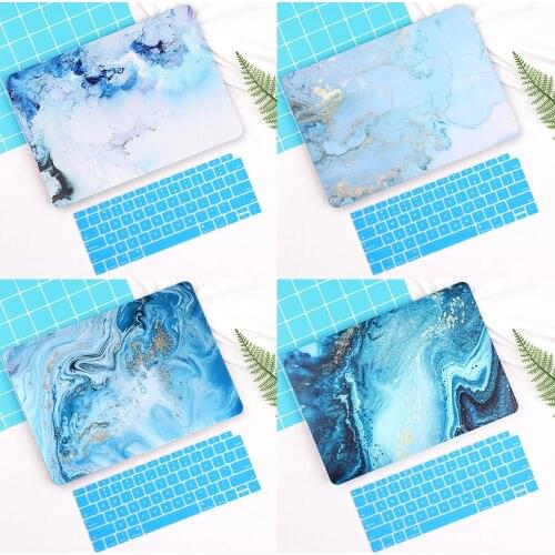 Redlai Laptop Case for MacBook Air Pro Retina 12 13 15 inch 2020 Air A2337 A2179 A1932 Pro 13 M1 A2338 A2289 Marble Hard Shell