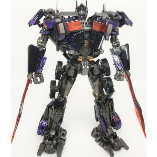 With Box Black Mamba Transformation Toys LS03L LS03P Night Watch Dark Edition Model Transformable Commander Oversized Robot