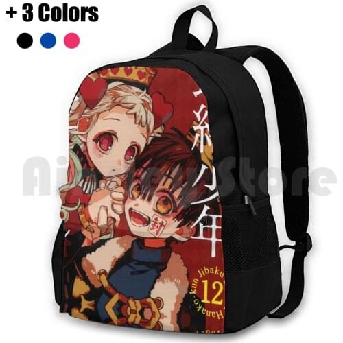 Jibaku Shounen Hanako-Kun — Toilet Bound Hanako-Kun Outdoor Hiking Backpack Waterproof Camping Travel Toilet Bound Hanaku Kun