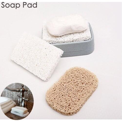 Soap Saver Non-slip Keep Dry Draining Soap Mat Multi-Directional Weave, Efficient Draining Soap Holder for Shower