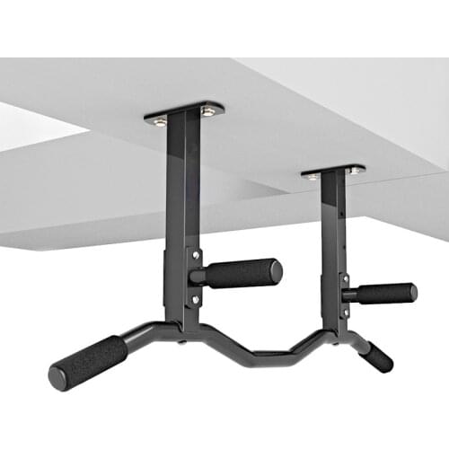 Wall Mounted Pull Up Bar Gym Home Multifunctional Chin Up Bars Grips Indoor Roof Horizontal Bar Sport Parallel Workout Exerciser