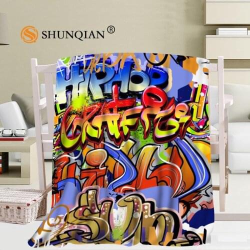 Custom art Custom Travel BlanketsThrows on Sofa/Bed/Plane Travel Blankets 56x80inch 50X60inch 40X50inch