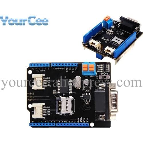 CAN-BUS Shield MCP2515 chip Controller Board Module Communication Speed Bus Expansion Board IIC I2C and UART For Arduino