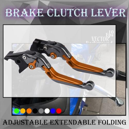 Fit For DUKE690 690 SMC/SMCR/Duke R 2012 2013 Motorcycle Extendable Folding CNC Brake Clutch Levers Colors Can Be Freely Matched