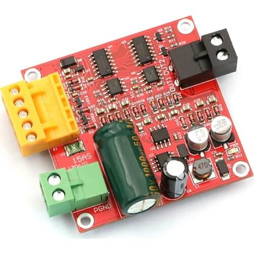 PWM Governor 12/24/36V 15A High Power DC Motor Drive Board Module Industry