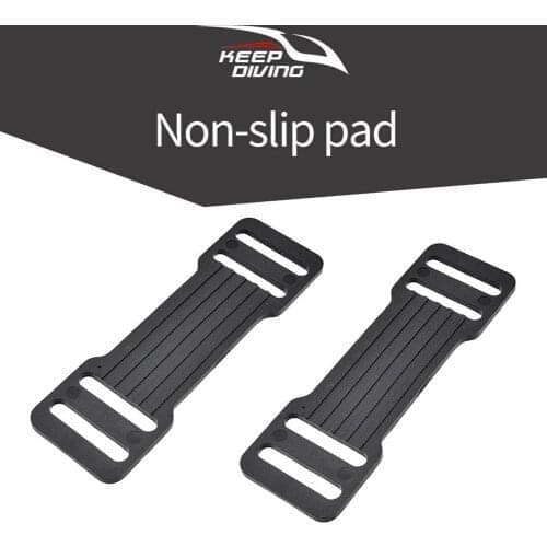 Scuba Diving Tank Belt Anti-Slip Pad Sidemount Cylinder Grip Strap Universal Pad Suitable for 5CM Webbing BCD Equipment