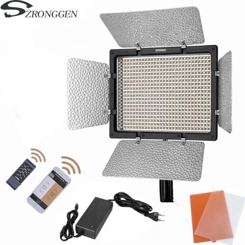 YONGNUO YN600L II YN600L II 600 LED Video Light Panel 3200-5500K + AC Power Adapter