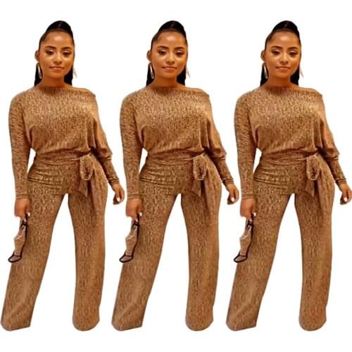 Explosive Style Noble and Elegant One-Word Oblique Shoulder Belt Straight Leg Pants Two-Piece Suit