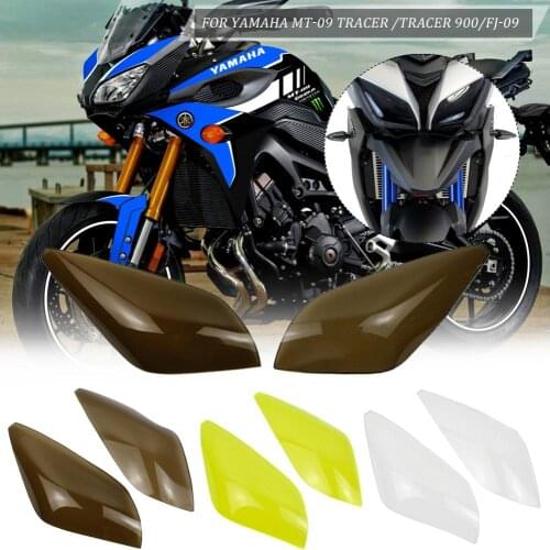 Front headlight Lamp Guard Lens Cover protector for Yamaha MT FJ 09 Tracer 900 2015 2016 2017 2018 MT-09 MT09 Tracer FJ-09 FJ09