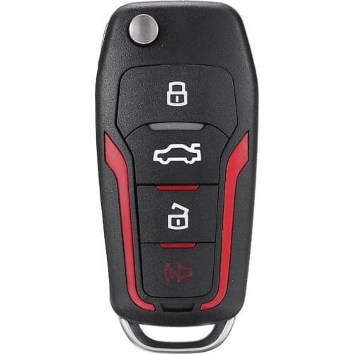 1pc 4 Button Flip Remote Key Fob 315MHz 4B CWTWB1U331 63 Chip For Ford Mustang Edge Focus Taurus Fusion