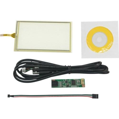 4.8inch 4 Wire Resistive Touch Panel USB Card 131mm x 78mm Handwriting Screen