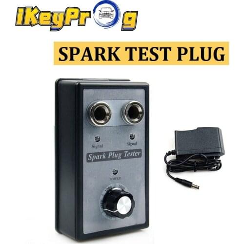 Car Spark Plug Tester Detector Two Testing Hole Adjustable Ignition Plug Analyzer for 12V Gasoline vehicles car spark plugs