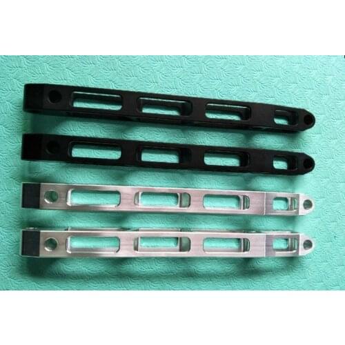 Baja side support CNC 7075 silver color