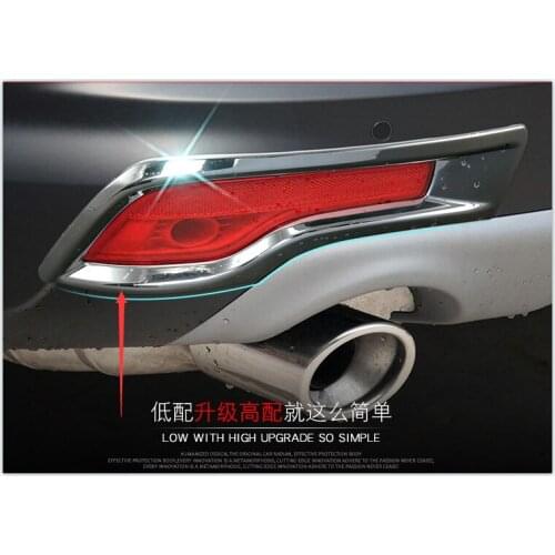 For Honda CR-V CRV 2017 2018 2019 High Quality ABS Chrome Plated Rear Tail Fog Light Lamp Bumper Cover Trim Car Styling Reflec