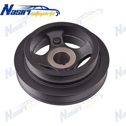Engine Harmonic Balancer Crankshaft Pulley For Nissan YD25DDTI Navara Pathfinder Cabstar D40M 2.5L Diesel 2005 2006 2007 2008