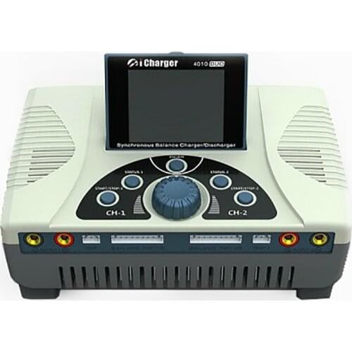 ICharger 4010DUO 10S x 2, 40A 2000W Dual Ports Balance Dual Port Lipo Life Batter Charger/ Discharger