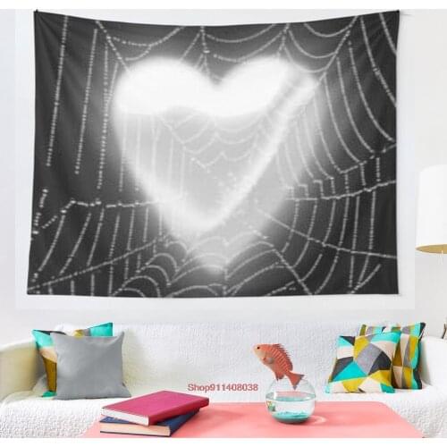 Soft goth aesthetic tapestry Wall Hanging Decor Coverlet Bedding Sheet Throw Bedspread Living Room Tapestries
