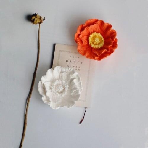 Peony Shape Soap Silicone Mold Flower 3D Handmade Candle Clay Molds Cake Baking Form Wedding Decorating Tools Soap Making