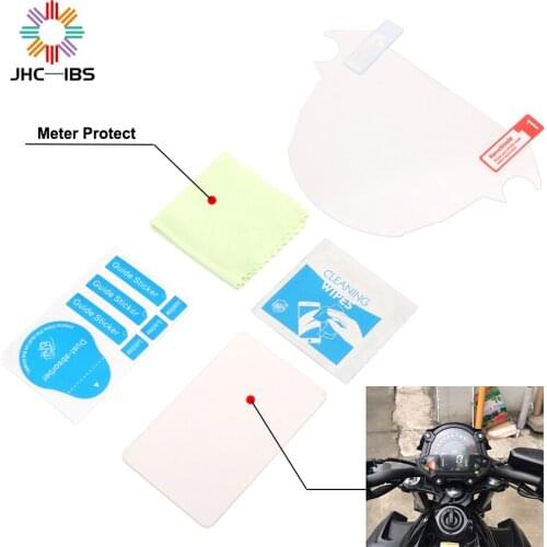 JHC Motorcycle Speedometer Scratches Meter Dashboard Scratch Film Sticker Screen Protector For Kawasaki Z900 Z650