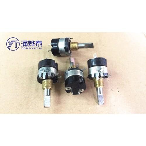 YYT RK20 type rotary switch potentiometer WH137-2-A10K shaft length 25mm rotary switch A10K