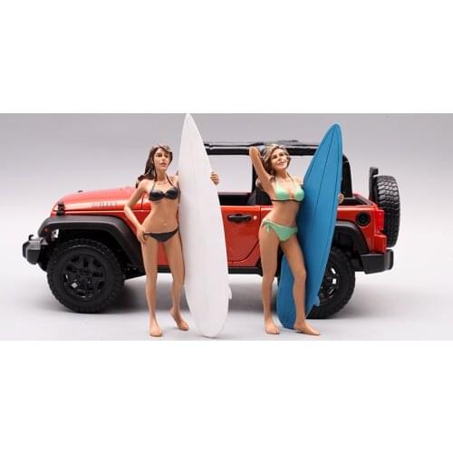 Resin figure Doll model toy 1:18 Bikini girl