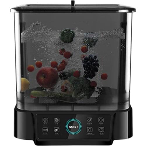 Fruit and vegetable washing machine, household cleaning, fruit and vegetable disinfection, automatic ultrasonic sterilizer