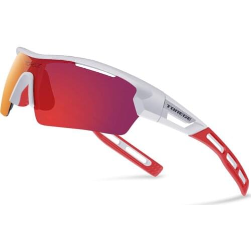 Unisex Polarized Sport Sunglasses With 4 Lens for Men Women Running Driving Fishing Golf Baseball Brand Designer Eyewear Glasses