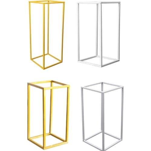 Vases Column Stand Rustproof Decoration Party Wedding Floor Geometric Holder Centerpiece Prop Iron Art Detachable Flower Rack