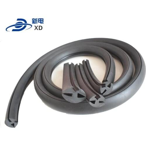High quality waterproof auto glass window door rubber strip for car