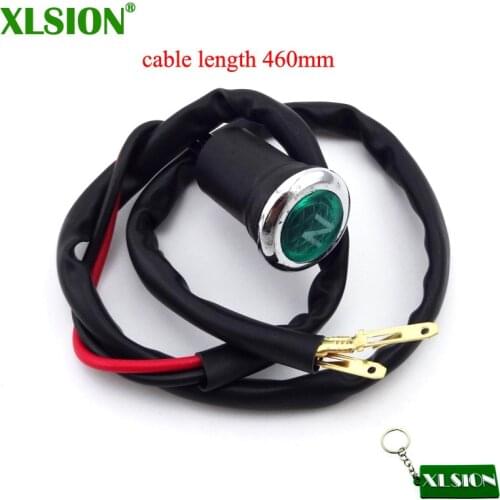 XLSION Neutral indicator cable Gear Light Indicator For 50cc 110cc 125cc 150cc 200cc 250cc ATV Quads Pit Dirt Bikes