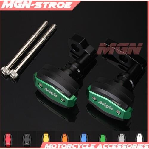 CNC Crash Pad Frame Slider Protection Guard For ER6F ER6N ER-6F ER-6N 2012 2013 2014 2015 2016 12 13 14 15 16