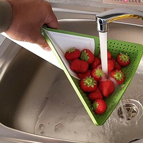 1pc Creative Chopping Cutting Board Multifunctional Strainer Colander Cutting Fruit Kitchen Tool Shovel-Shaped Kitchen Utensils