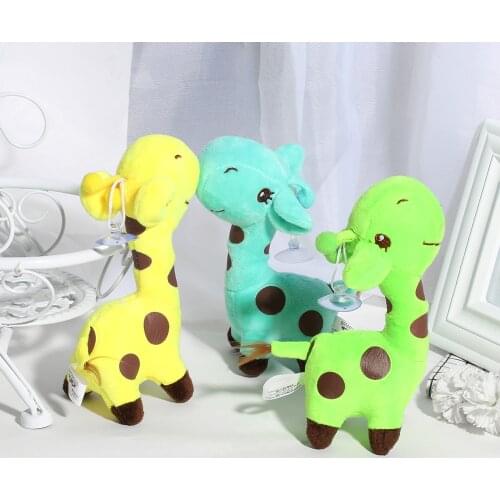 1 PCS Cute Plush Giraffe Soft baby Toys Animal Dear Doll Kids Birthday Gifts Childrens Day Gifts Party Home Decor