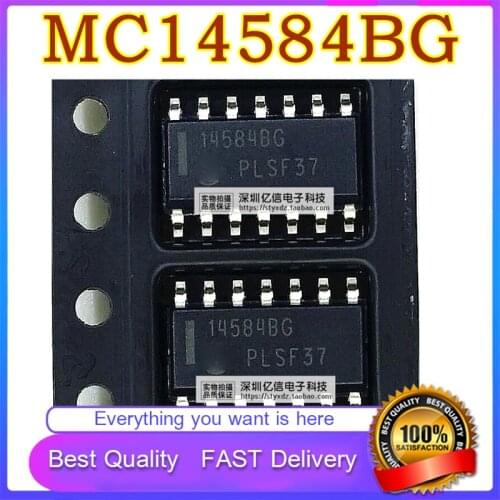 10Pcs/Lot New Original PLATINUM 14584BG SOP-14 HEXAGONAL SCHMIDT TRIGGER