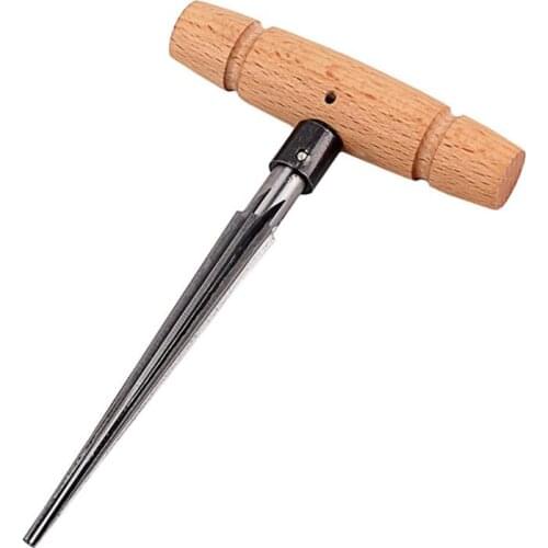 2020 High quality Bridge Pin Hole Conical Reamer 1:40 Taper triple straight cutting edges Guitar Luthier Cutting Tool for Guitar