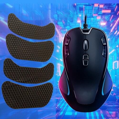 4Pcs Mouse Anti-sweat Pads Anti-skid Wear-resistant Ultra-thin Gaming Mouse Sweat-resistant Pads for Logitech