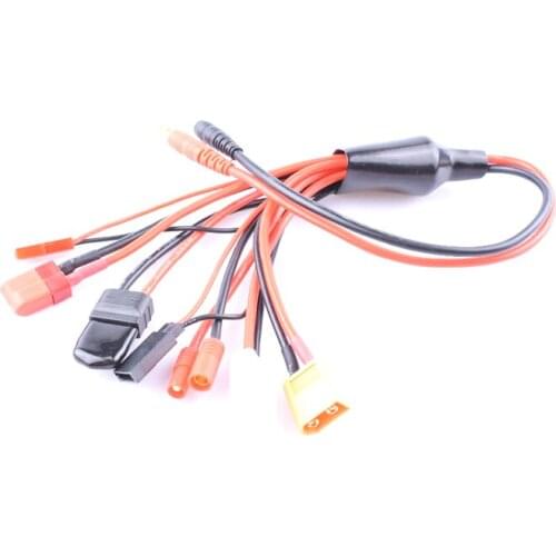 7 in 1 new RC Lipo Battery Multi Charger Plug Adapter Converter Charging Cable for rc car and plane accessories