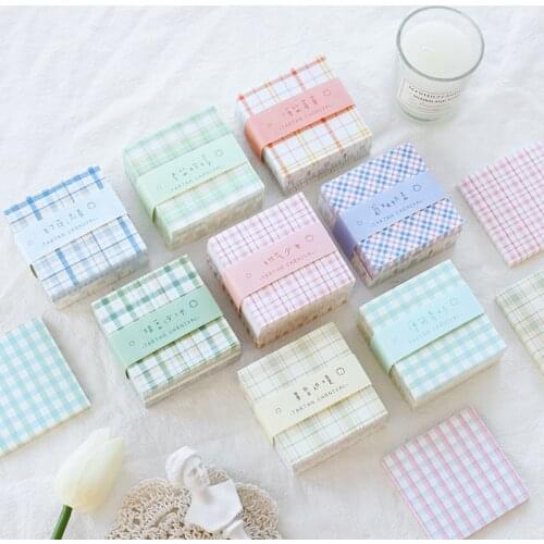 200pcs/lot Memo Pads Sticky Notes Cutelattice Junk Journal Paper diary Scrapbooking Stickers Office School stationery Notepad