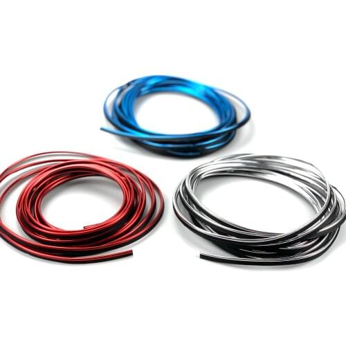 5M Car styling Decoration Chrome Strip For DACIA SANDERO STEPWAY Dokker Logan Duster Lodgy