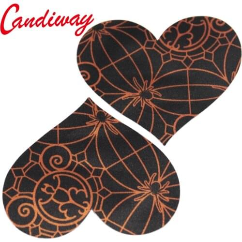 Fetish heart Cover Spider net Bat Women Pasties Adhesive Nipple toy , Accessories Stickers Breast sex game