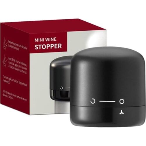 Leak-proof Vacuum Red Wine Bottle Cap Stop Silicone Sealed Red Wine Stopper Vacuum Retain Freshness Wine Plug Bar Tools