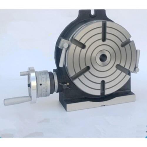 HV6 Diameter 150mm Vertical and Horizontal Dual Purpose Milling Machine Horizontal Vertical Rotary Table High Precision