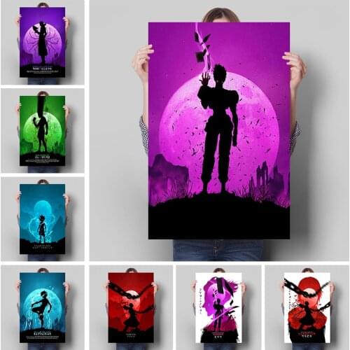 Anime Hunter X Hunter Poster Canvas Painting Living Room Decoration Mural and Kids Room Wall Art Prints for Modern Home Decor