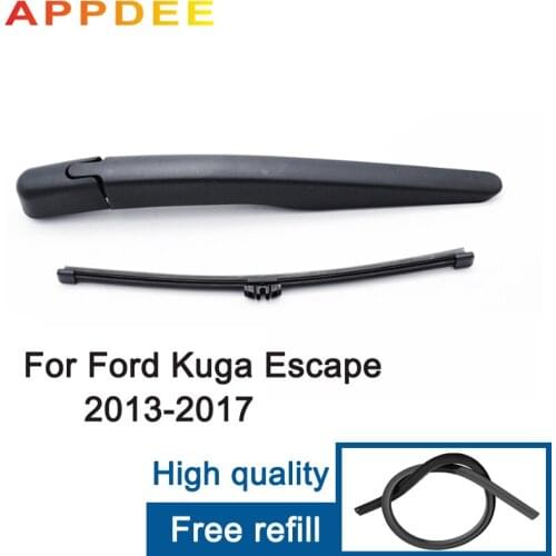 APPDEE Wiper 11" Rear Wiper Blade & Arm Set Kit For Ford Kuga Escape 2013 2014 2015 2016 2017 Windshield Windscreen Rear Window