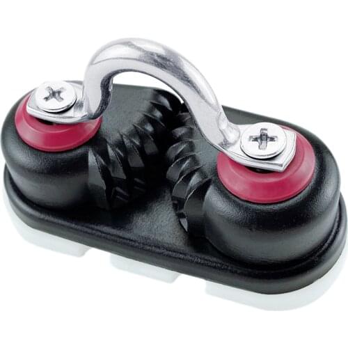 Cam Cleat Leading Ring Fairlead Aluminum Cam Cleat Clip for Sailboat Kayak Canoe Dinghy