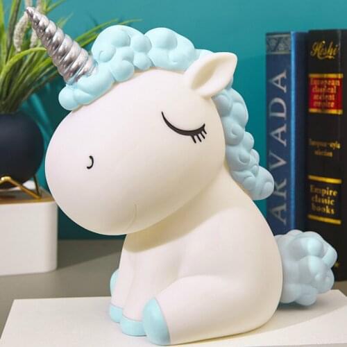 Cute Piggy Bank For Kid Interesting Piggy Bank Sweet Money Saver Creative Birthday Horse Animal Hucha Household Items ED5CXG