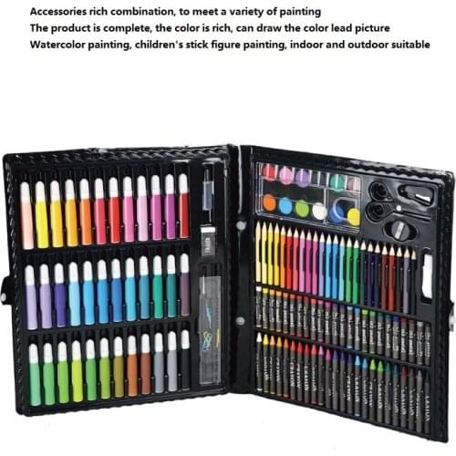 150 pieces children painting set art oil painting stick painting pen paint set tools