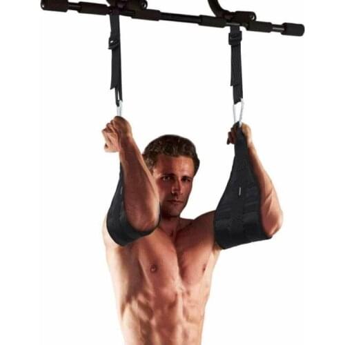Fitness Abdominal Muscle Belt Hanging AB Sling Straps Hanging Pull-Ups Training Horizontal Bar Gym Home Unisex