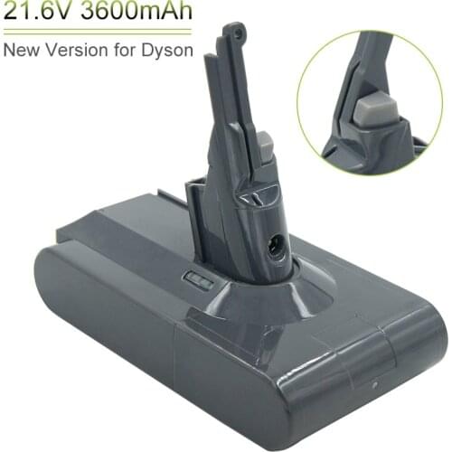 Vacuum Cleaner Replacement Battery 21.6V 3600mAh Li-ion for Dyson V8 Absolute V8 Fluffy V8 animal V8 Motorhead V8 AnimalPro SV10