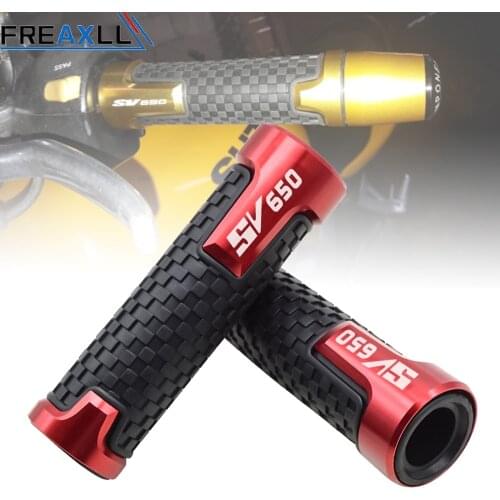 Universal 7/8'' 22mm For Suzuki SV 650 SV650S SV1000 SV 1000 Motorcycle Accessories CNC Aluminum Handlebar Hand Handle Grips